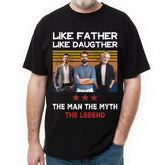 Custom Photo Like Father - Personalized Custom Unisex T-shirt, Hoodie, Sweatshirt - Gift For Dad
